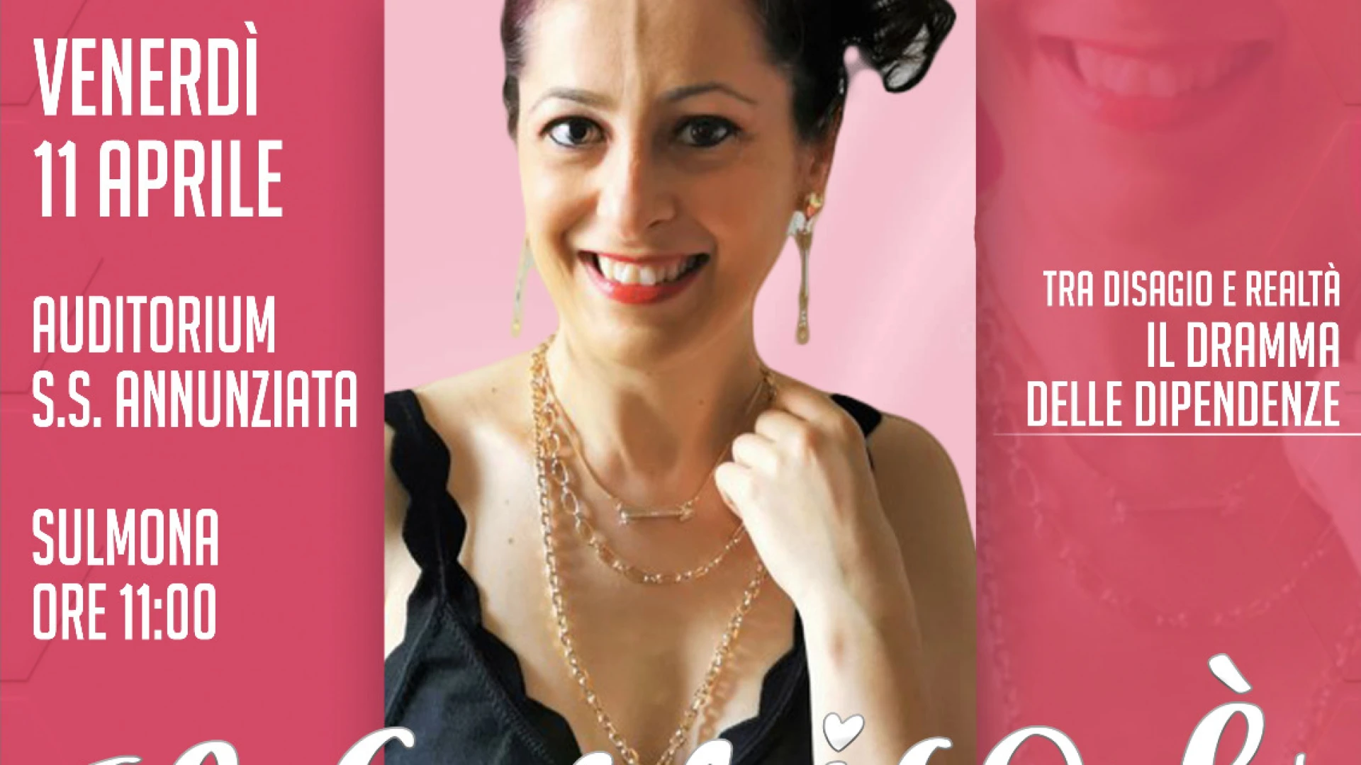 Il sorriso è donna": a Sulmona la performance sulla violenza di genere di Daniela Baldassarra